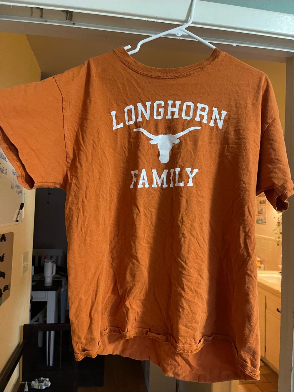 Longhorn Family Burnt Orange Graphic Tee